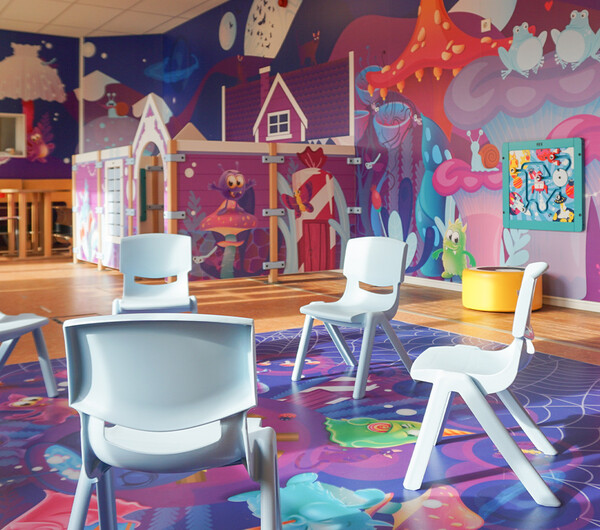 IKC speelruimte voor kinderen bij kinderopvang 't Parelbosch in Eindhoven